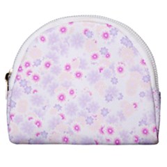 Flower Bomb 5 Horseshoe Style Canvas Pouch