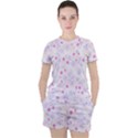 Flower Bomb 5 Women s Tee and Shorts Set View1