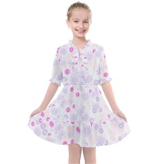 Flower Bomb 5 Kids  All Frills Chiffon Dress