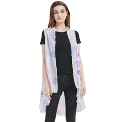 Flower Bomb 5 Sleeveless Chiffon Waistcoat Shirt