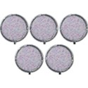 Flower Bomb 5 Mini Round Pill Box (Pack of 5) View1