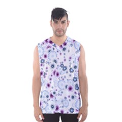 Flower Bomb 4 Men s Basketball Tank Top by PatternFactory