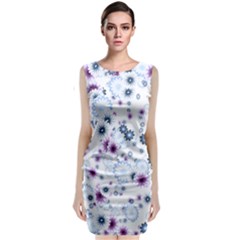 Flower Bomb 4 Classic Sleeveless Midi Dress by PatternFactory