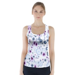 Flower Bomb 4 Racer Back Sports Top by PatternFactory