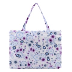 Flower Bomb 4 Medium Tote Bag by PatternFactory