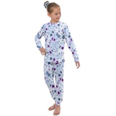 Flower Bomb 4 Kids  Long Sleeve Set  by PatternFactory