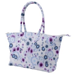 Flower Bomb 4 Canvas Shoulder Bag by PatternFactory