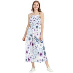 Flower Bomb 4 Boho Sleeveless Summer Dress by PatternFactory