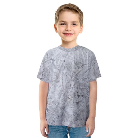 White Frost Kids  Sport Mesh Tee by SomethingForEveryone