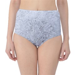 White Frost Classic High-waist Bikini Bottoms by SomethingForEveryone