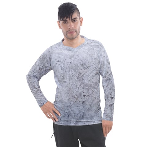 White Frost Men s Pique Long Sleeve Tee by SomethingForEveryone