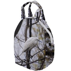 White Egret Travel Backpacks by SomethingForEveryone