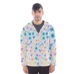 Flower Bomb 2 Men s Hooded Windbreaker by PatternFactory