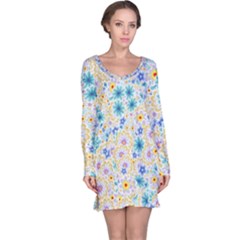 Flower Bomb 2 Long Sleeve Nightdress