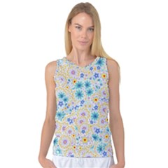 Flower Bomb 2 Women s Basketball Tank Top