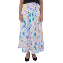 Flower Bomb 2 Flared Maxi Skirt