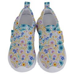 Flower Bomb 2 Kids  Velcro No Lace Shoes