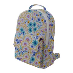 Flower Bomb 2 Flap Pocket Backpack (large)