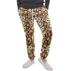 Flower Bomb 3b Men s Jogger Sweatpants by PatternFactory