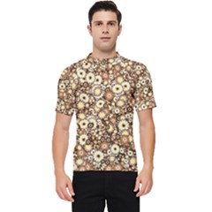 Flower Bomb 3b Men s Short Sleeve Rash Guard by PatternFactory