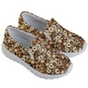 Flower Bomb 3b Kids Lightweight Slip Ons View3