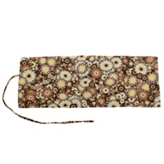 Flower Bomb 3b Roll Up Canvas Pencil Holder (s) by PatternFactory