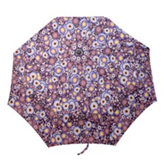 Flower Bomb 3 Folding Umbrellas by PatternFactory