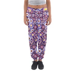 Flower Bomb 3 Women s Jogger Sweatpants by PatternFactory