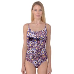 Flower Bomb 3 Camisole Leotard  by PatternFactory