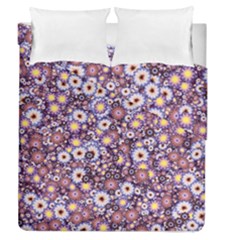 Flower Bomb 3 Duvet Cover Double Side (queen Size) by PatternFactory