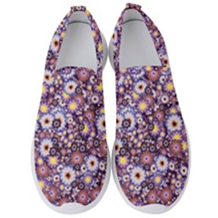 Flower Bomb 3 Men s Slip On Sneakers by PatternFactory