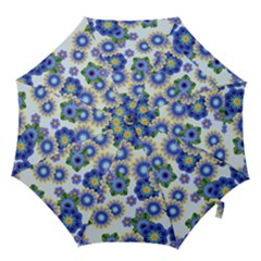 Flower Bomb 7 Hook Handle Umbrellas (large) by PatternFactory