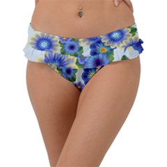 Flower Bomb 7 Frill Bikini Bottom by PatternFactory