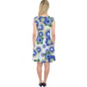 Flower Bomb 7 Capsleeve Midi Dress View2