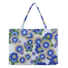 Flower Bomb 7 Medium Tote Bag by PatternFactory