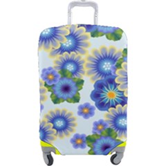 Flower Bomb 7 Luggage Cover (large) by PatternFactory