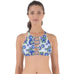 Flower Bomb 7 Perfectly Cut Out Bikini Top by PatternFactory