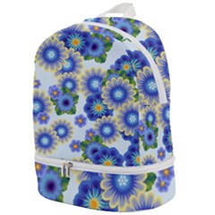 Flower Bomb 7 Zip Bottom Backpack by PatternFactory