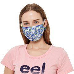 Flower Bomb 7 Crease Cloth Face Mask (adult) by PatternFactory