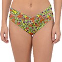 Flower Bomb 8 Double Strap Halter Bikini Bottom View1