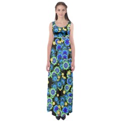 Flower Bomb  9 Empire Waist Maxi Dress