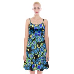 Flower Bomb  9 Spaghetti Strap Velvet Dress