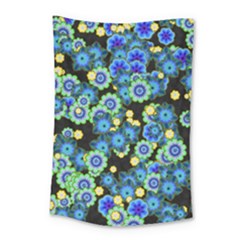 Flower Bomb  9 Small Tapestry by PatternFactory