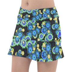 Flower Bomb  9 Classic Tennis Skirt