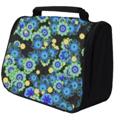 Flower Bomb  9 Full Print Travel Pouch (big) by PatternFactory