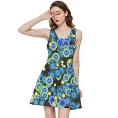 Flower Bomb  9 Inside Out Racerback Dress by PatternFactory