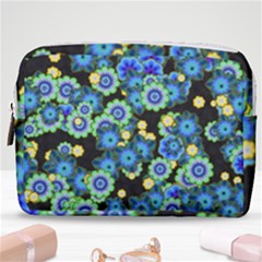 Flower Bomb  9 Make Up Pouch (medium) by PatternFactory