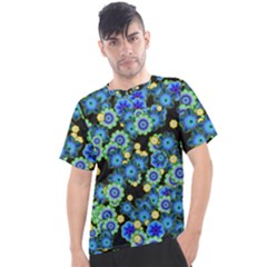 Flower Bomb  9 Men s Sport Top by PatternFactory