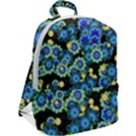 Flower Bomb  9 Zip Up Backpack View2