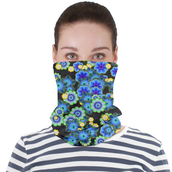 Flower Bomb  9 Face Seamless Bandana (Adult)